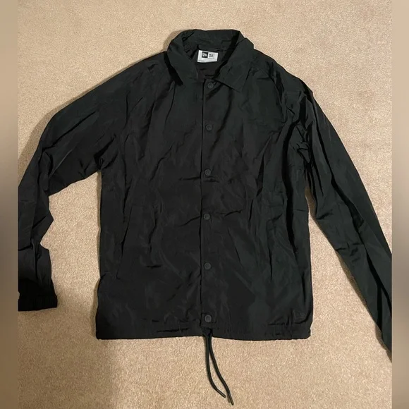New Era Men's Black Coach's Jacket - Brand new! Size small - Picture 3 of 6